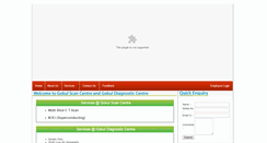 Desktop Screenshot of gokul.net.in